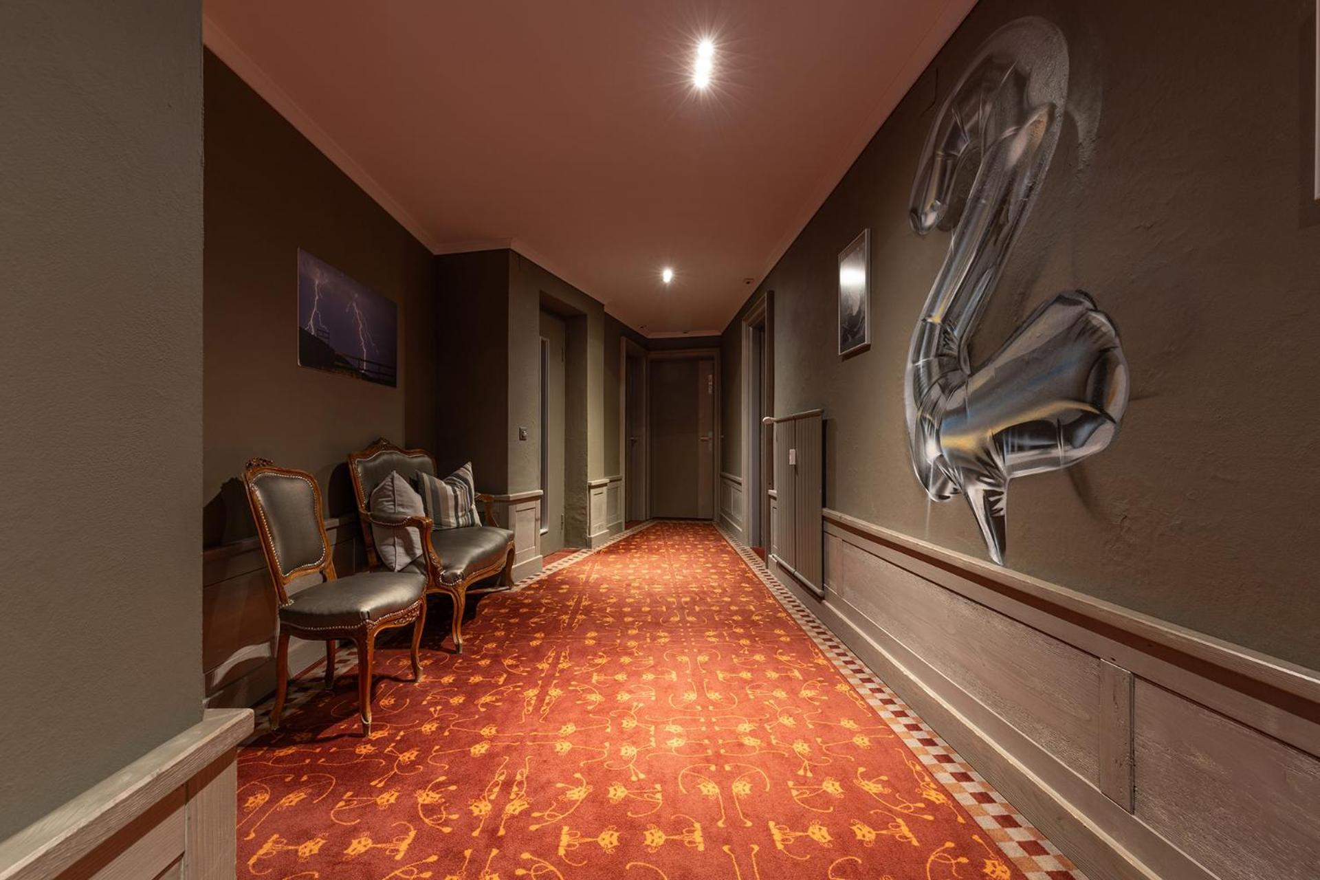 Hotel Central, Spa & Lounge Bar Crans-Montana Exterior foto