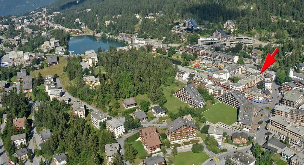 Hotel Central, Spa & Lounge Bar Crans-Montana Exterior foto